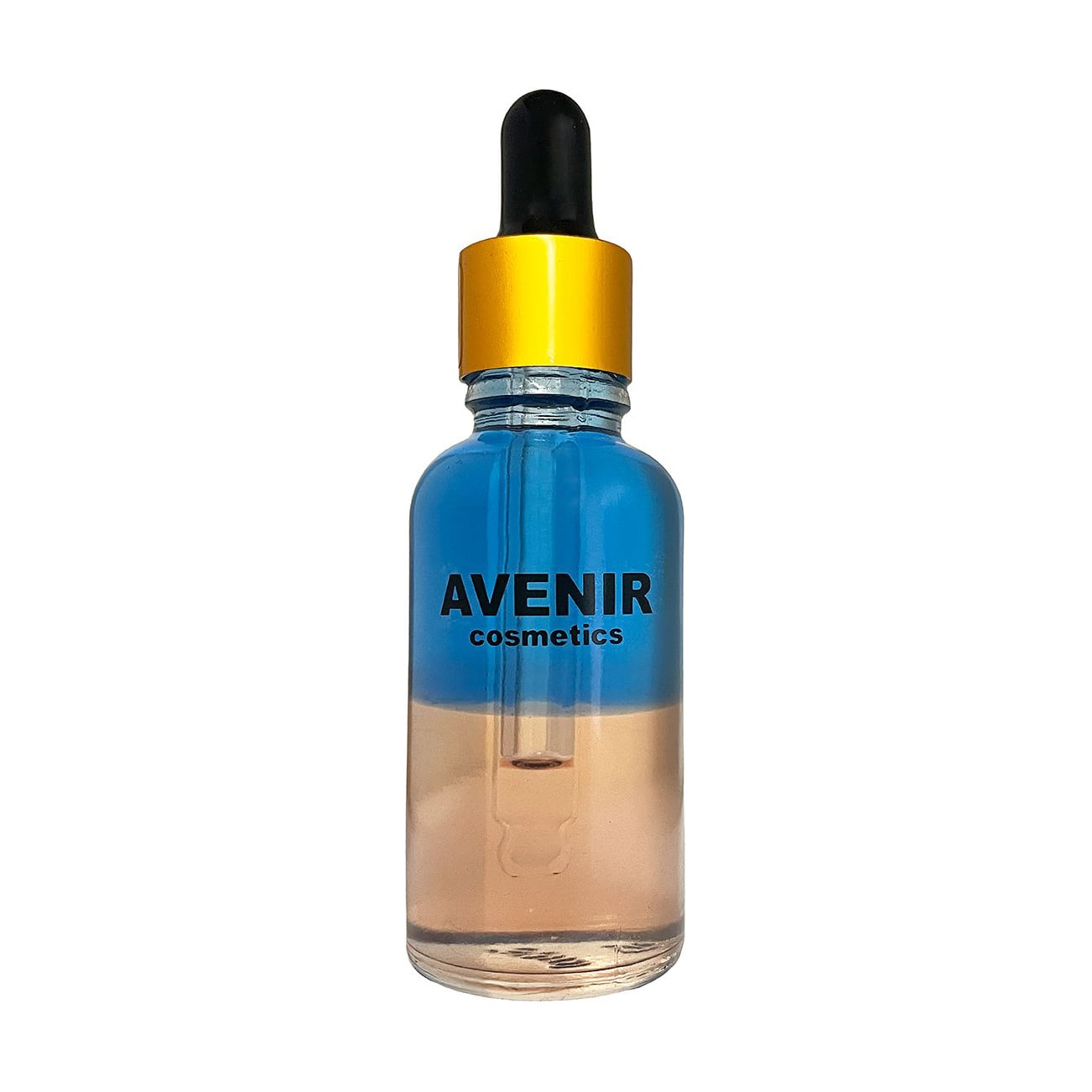 Двофазна олія для кутикули Avenir Cosmetics Малиновий коктейль, 30 мл